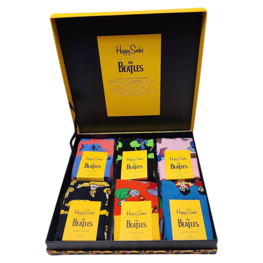 Happy Socks The Beatles Gift Box Set